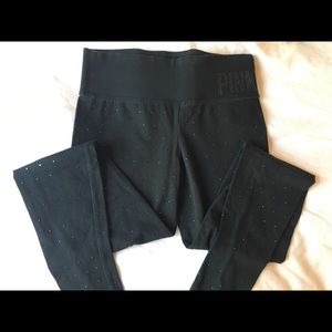 PINK Sparkly Leggings